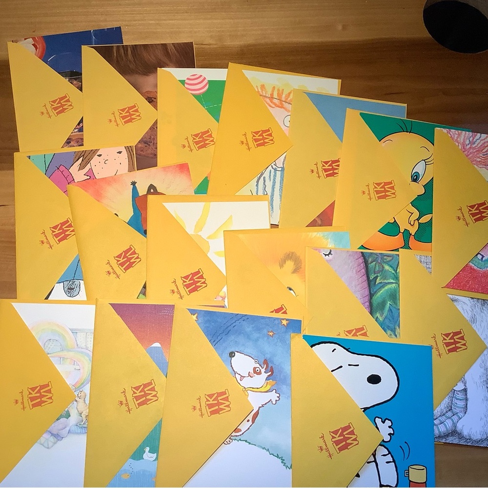 Lot of 17 Hallmark To Kids With Love Greeting Cards